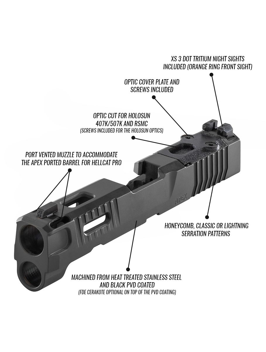 Apex Slide for Hellcat and Hellcat Pro — image 2