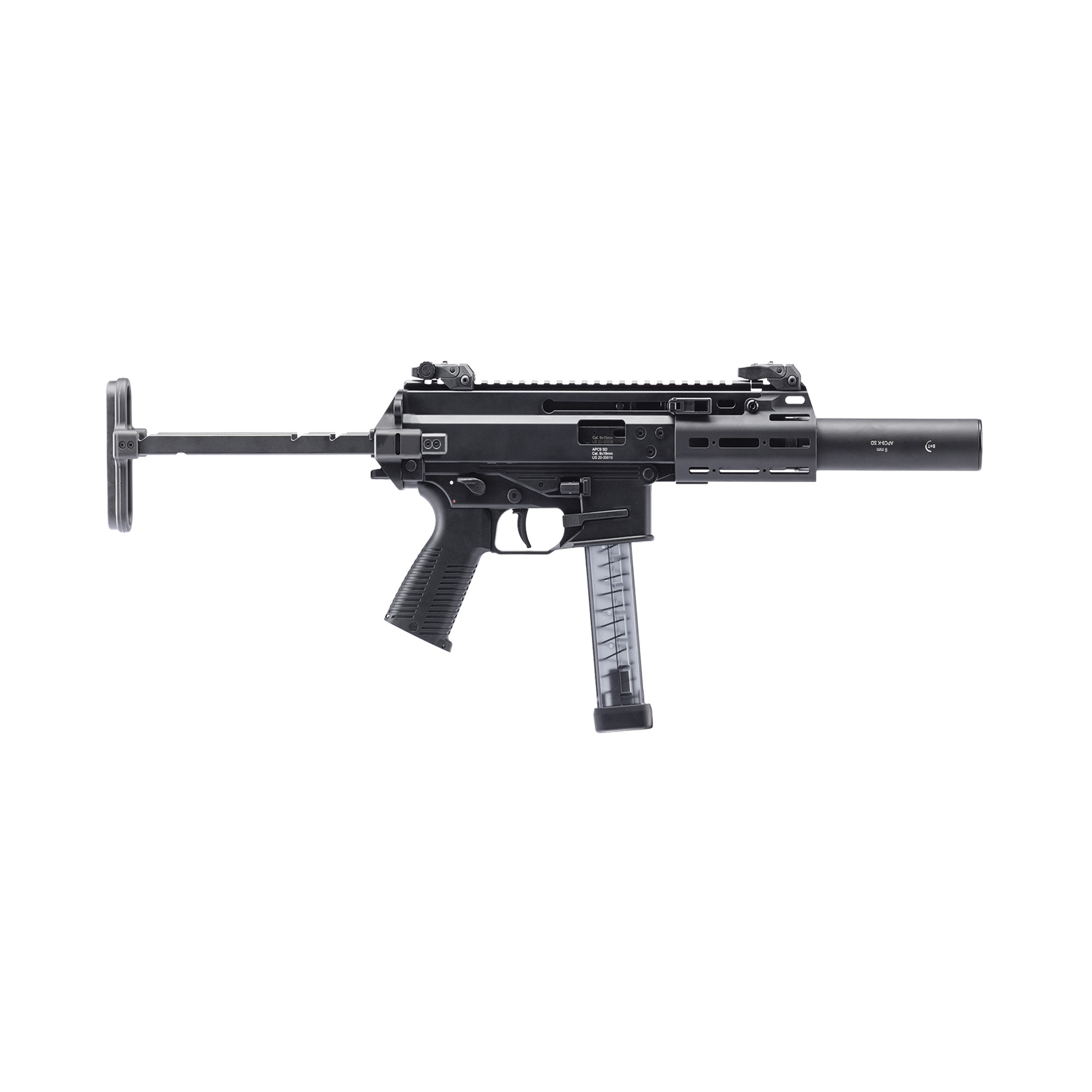 B&T APC9K SD SBR Kit — 9mm Suppressed Short Barrel Rifle