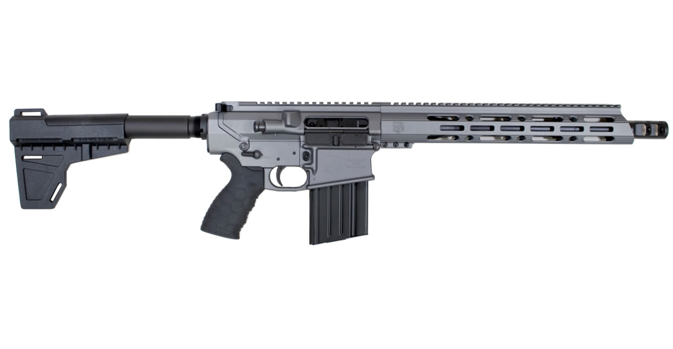 Diamondback DB10 308 Win Semi-Automatic AR Pistol with Shockwave Blade Stabilizer – California AR-15 Rifle