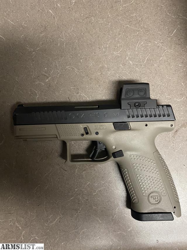 Optic Mount for Holosun 509T to CZ P-10 Optics-Ready Pistols