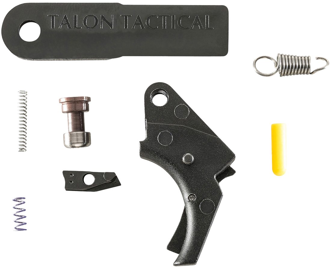 Apex Tactical Action Enhancement Black Curved Trigger Drop-In for S&W M&P