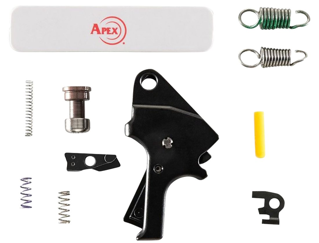 Apex Tactical Flat Face Forward Set Trigger Kit Black for M&P 2.0
