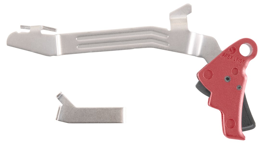 Apex Tactical Action Enhancement Slim Red Drop-In for Glock 43/43X/48