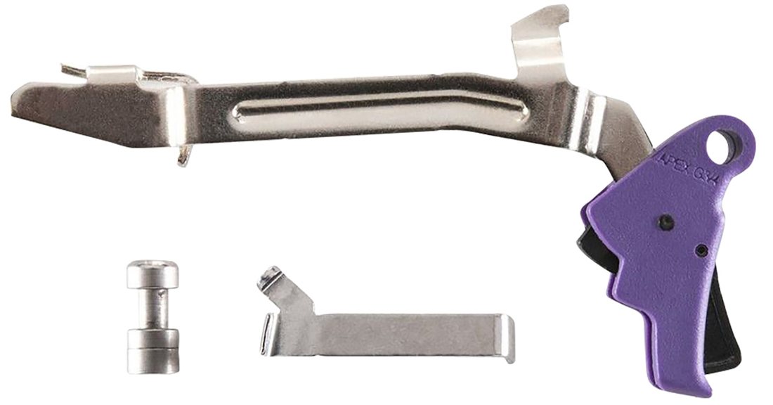Apex Tactical Action Enhancement Slim Purple Drop-In for Glock Gen3-4 17/19/22-27/31/32/33/34/35