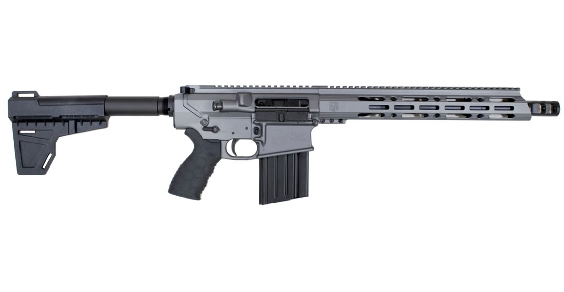 Diamondback DB10 308 Win Semi-Automatic AR Pistol with Shockwave Blade Stabilizer