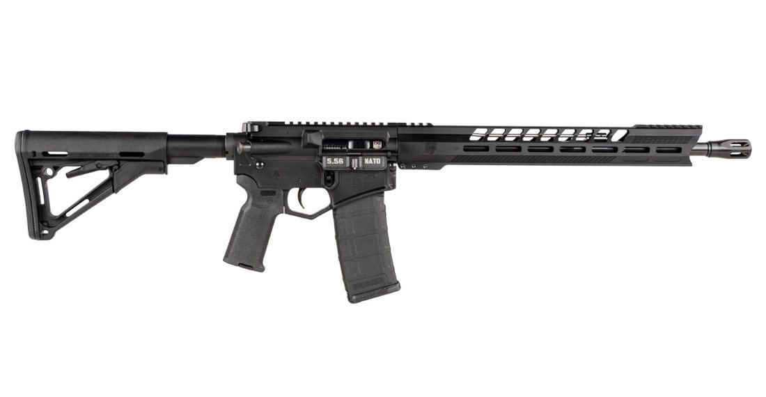 Diamondback DB15 5.56 AR15 with Black Gold Lower Receiver