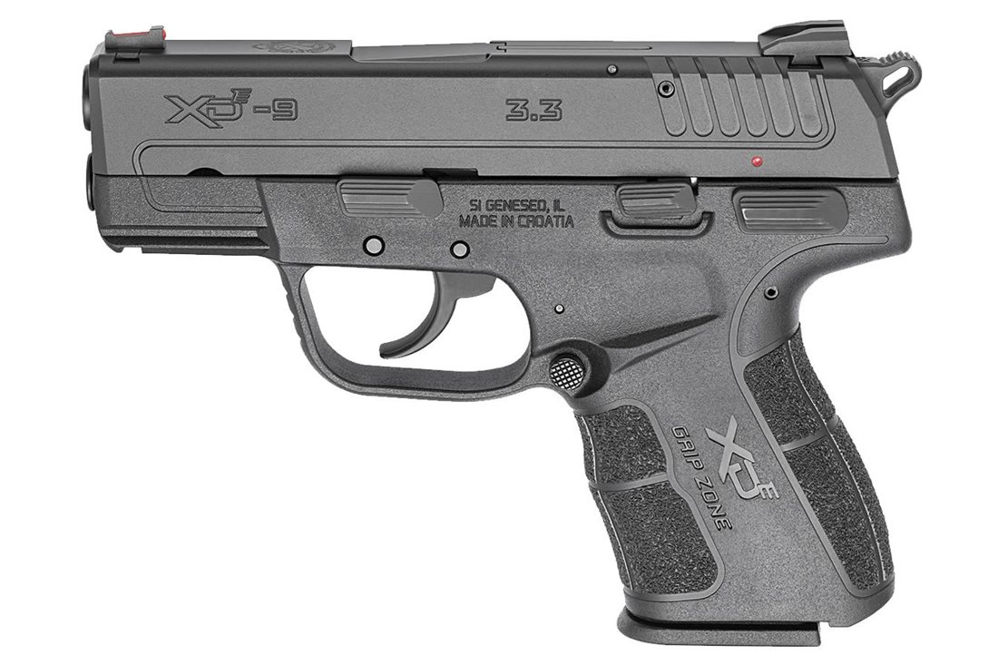 Springfield XD-E 9mm DA/SA Concealed Carry Pistol with Everyday Carry (EDC) Package