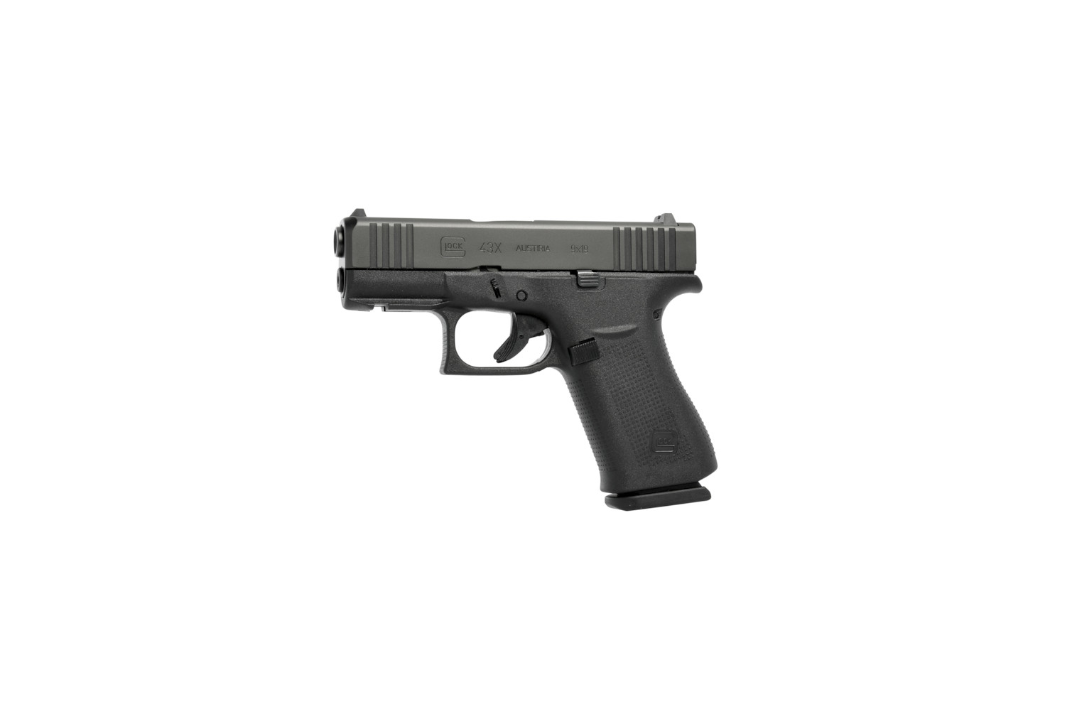 Glock 43X (New 2026) 9mm w/ 15rd Metal Magazines